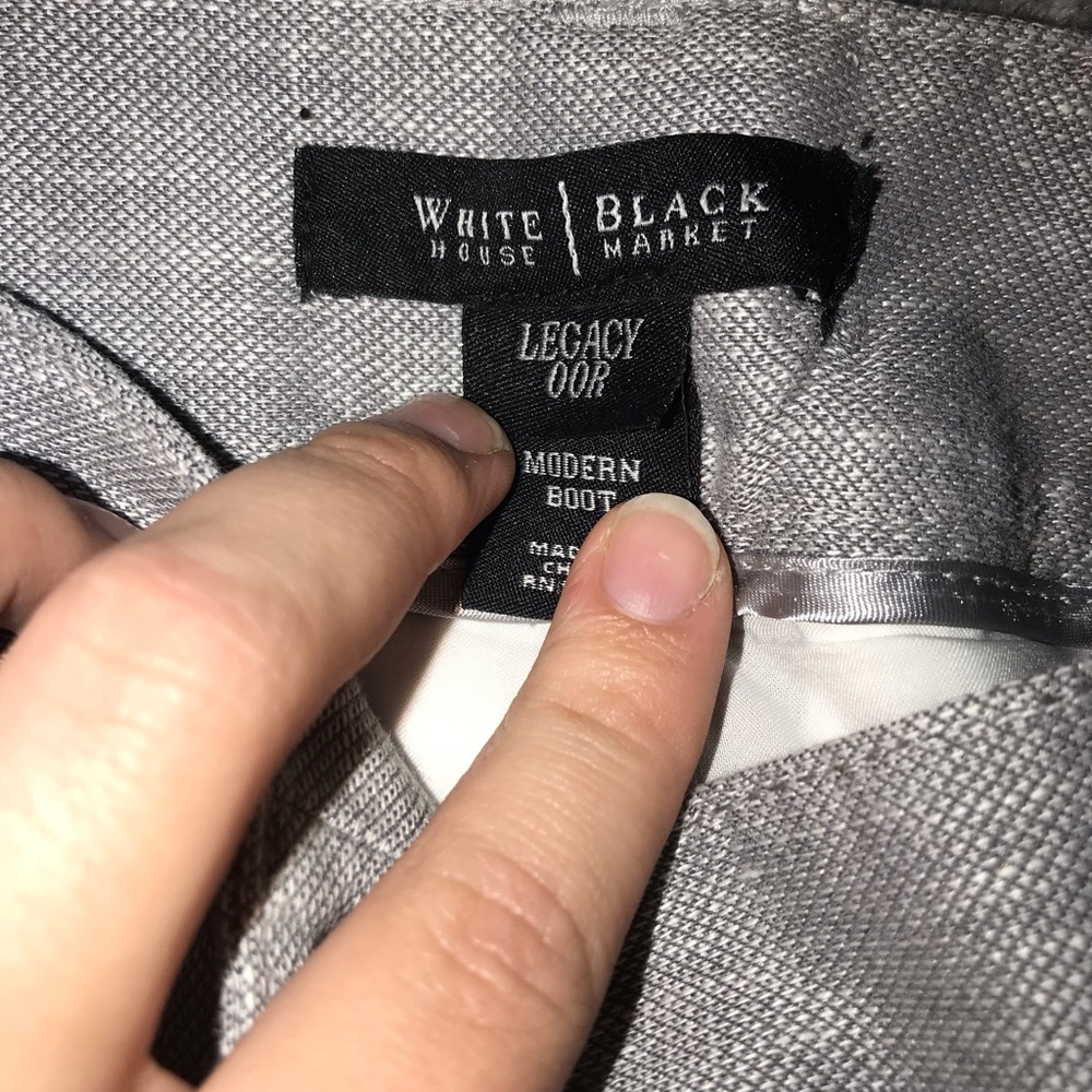 2 pairs of grey dress pants
